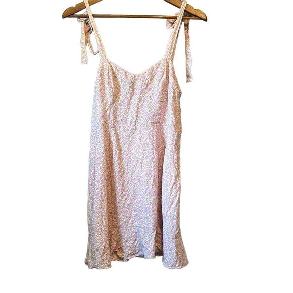 audrey 31 Dresses & Skirts - Audrey 31 Sundress Daisy Print Smocked Back Tie Straps Midi